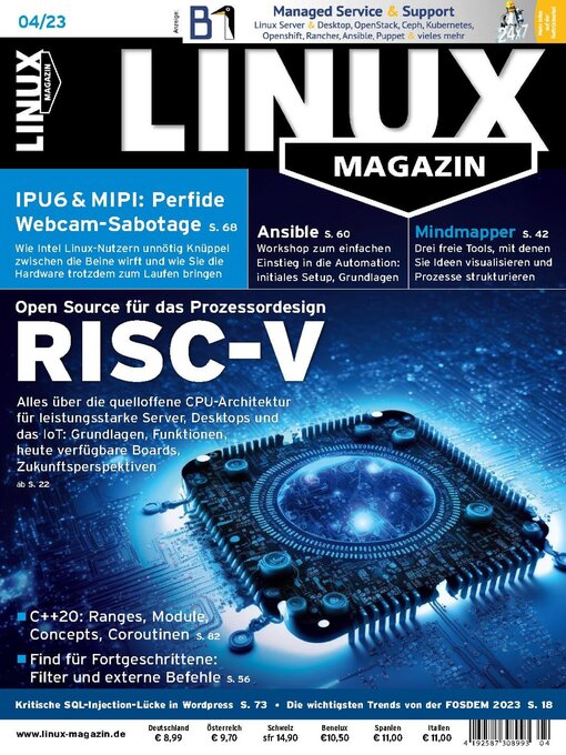 Title details for Linux Magazin germany by Computec Media GmbH - Available